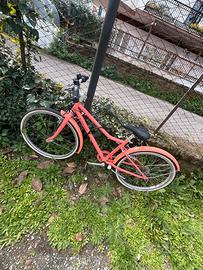 Bici riverside rosa pesca PREZZO TRATTABILE