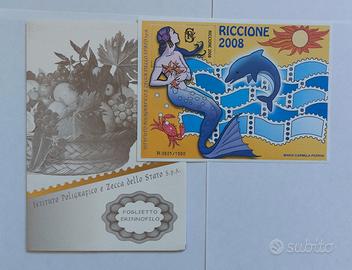 Foglio erinnofilo "Riccione 2008"