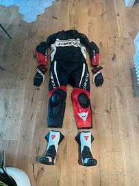 Tuta 2 pezzi Dainese MISTEL 2 Tg.56 (come nuova)