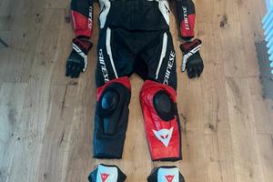 Tuta 2 pezzi Dainese MISTEL 2 Tg.56 (come nuova)