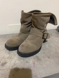 stivaletto in pelle n.38