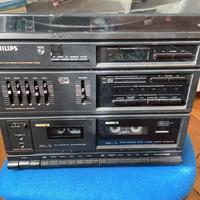 Radio giradischi Philips F1485 anni 80 vintage