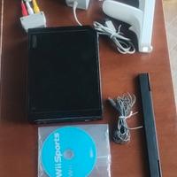 Consolle Nintendo Wii Nera+Accessorio+Nunchuck