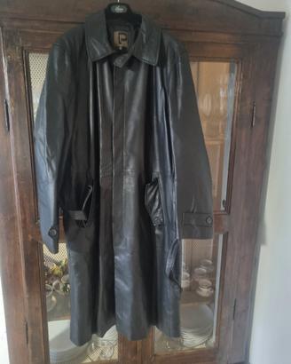 cappotto in pelle imbottito 