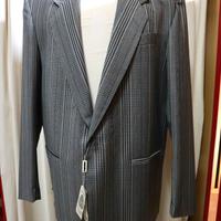 giacca uomo color grigio in pura lana