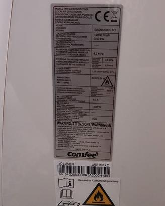 Condizionatore 12000Btu/h