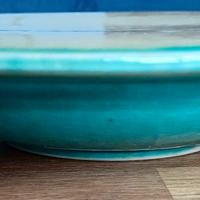 Alzatina indiana in ceramica, fatta a mano