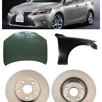 Lexus Ct 200 h frontale cofano parauti fanale airb