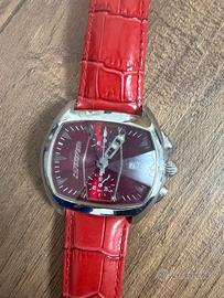 Orologio Chronotech Rosso con Datario