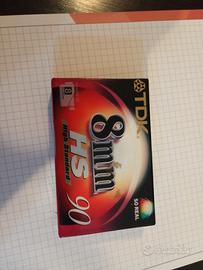 VIDEOCASSETTA PER TELECAMERA TDK 8 mm ha 90