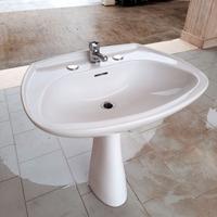 Lavandino completo di rubinetteria e colonna