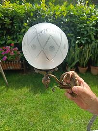 Quattro appliques in stile Liberty o Art Déco