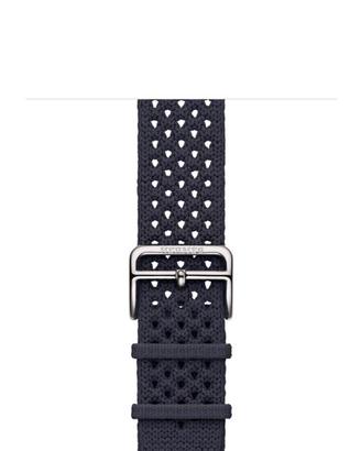 Cinturino Apple Watch Hermes Tricol 46 blu/nero