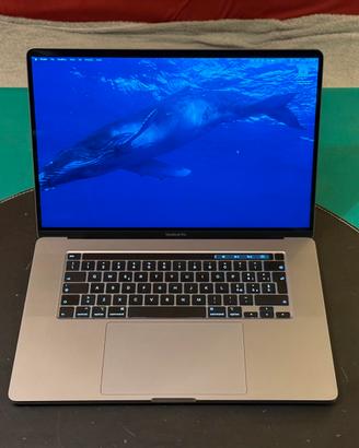 Macbook pro i9 8core 2.3 Ghz 16Gb radeon pro5500M
