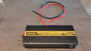 Inverter onda pura Vevor 12v 2500w
