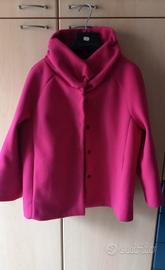 Giacca cappotto fucsia 