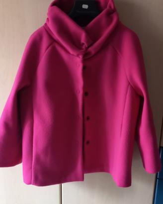 Giacca cappotto fucsia 