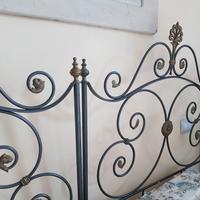 letto ferro battuto del 1900 misure 200 x 90