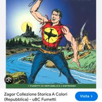 fumetti Zagor di repubblica a 1 euro...