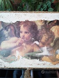 Quadro su tela angioletti