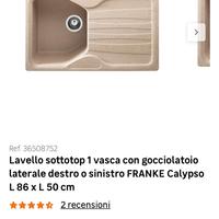 Lavello Franke nuovo