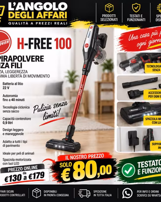 Aspirapolvere senza fili hoover