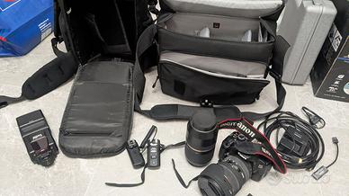 Canon EOS 650D + attrezzatura