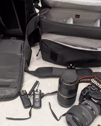 Canon EOS 650D + attrezzatura