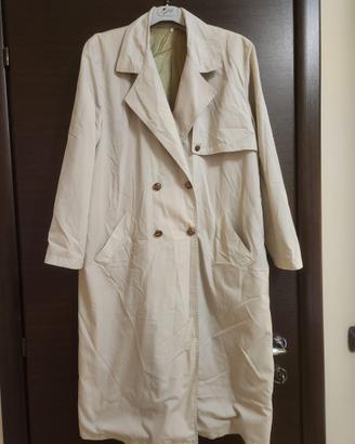 Trench Classico Doppiopetto con Interno Cangiante