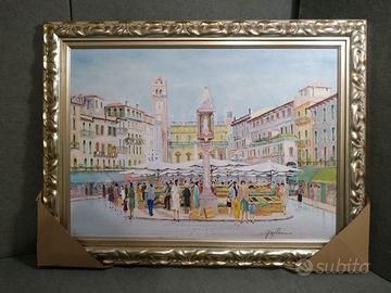 Quadro Verona Piazza delle Erbe
