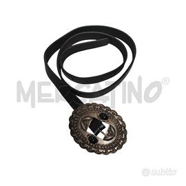 CINTURA DONNA VERA PELLE FIBBIA LARGA