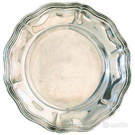 Vassoi in Argento 800 – 635 g e 500 g, marchiati