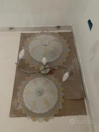 Plafoniere in vetro di murano