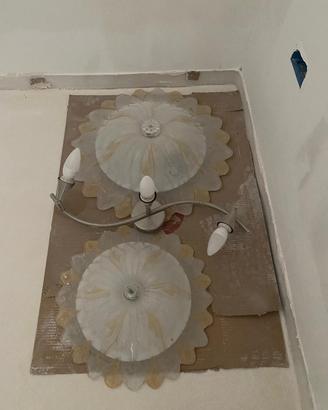 Plafoniere in vetro di murano