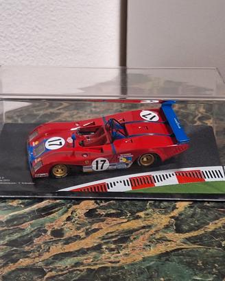 Modellino Ferrari 312 P Le Mans 1972