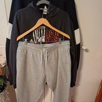 Set 2 felpe  invernali XL e pantaloni XL 