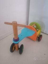 triciclo legno neonato
