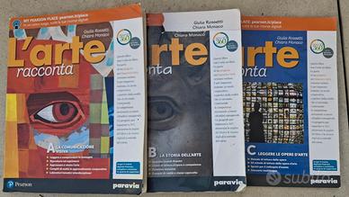 L'arte racconta. Vol A+B e C. Con ebook schede etc