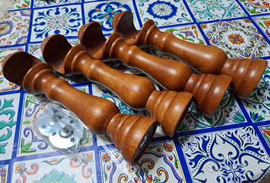 supporti tende in legno