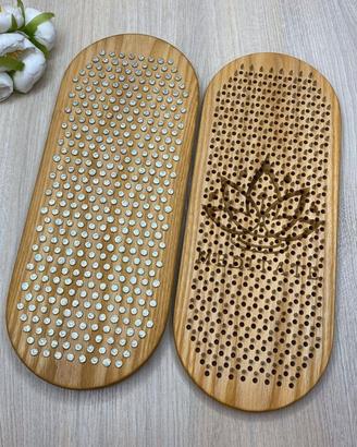 Tavola Sadhu Passo 10 mm. Legno naturale.