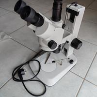 Microscopio Gemmologico Trinoculare 