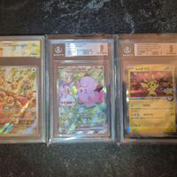 Pokemon gradate bgs graad Pikachu Clefairy Eevee