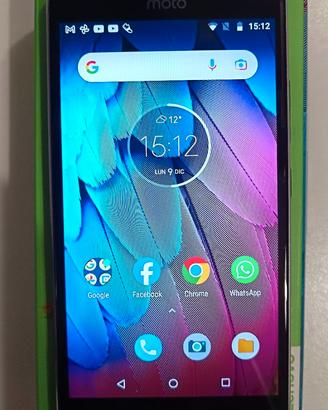 MOTOROLA G5S 32GB DualSim + CAVO +SCATOLA+COVER