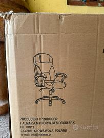 Sedia da ufficio nuova