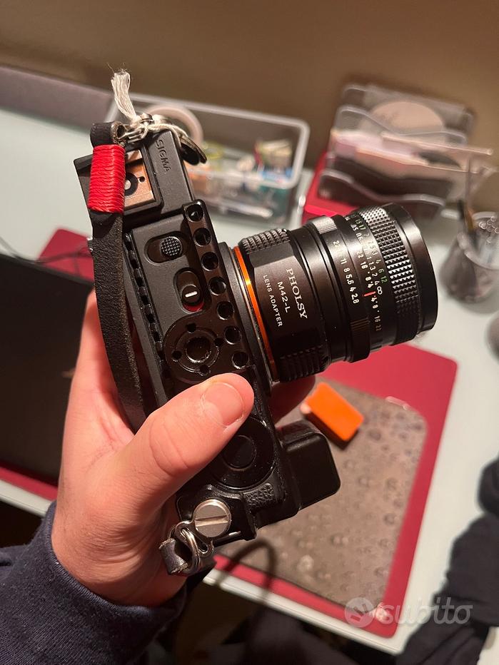 Tracolla Vintage Per Fotocamera DSLR – Universale Per Canon Nikon Sony Olympus – Regolabile E Lavabile