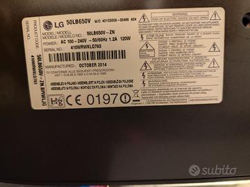 TV lg 50 pollici