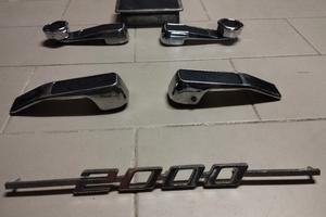 Alfa Romeo gt anni 60/70 maniglie e posacenere 