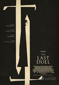 The Last Duel - poster 70x100