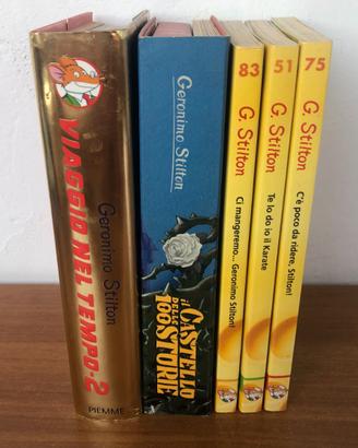 LOTTO 5 LIBRI GERONIMO STILTON - EDIZIONI SPECIALI