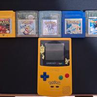 Game Boy Color Pokémon originale + giochi Pokémon